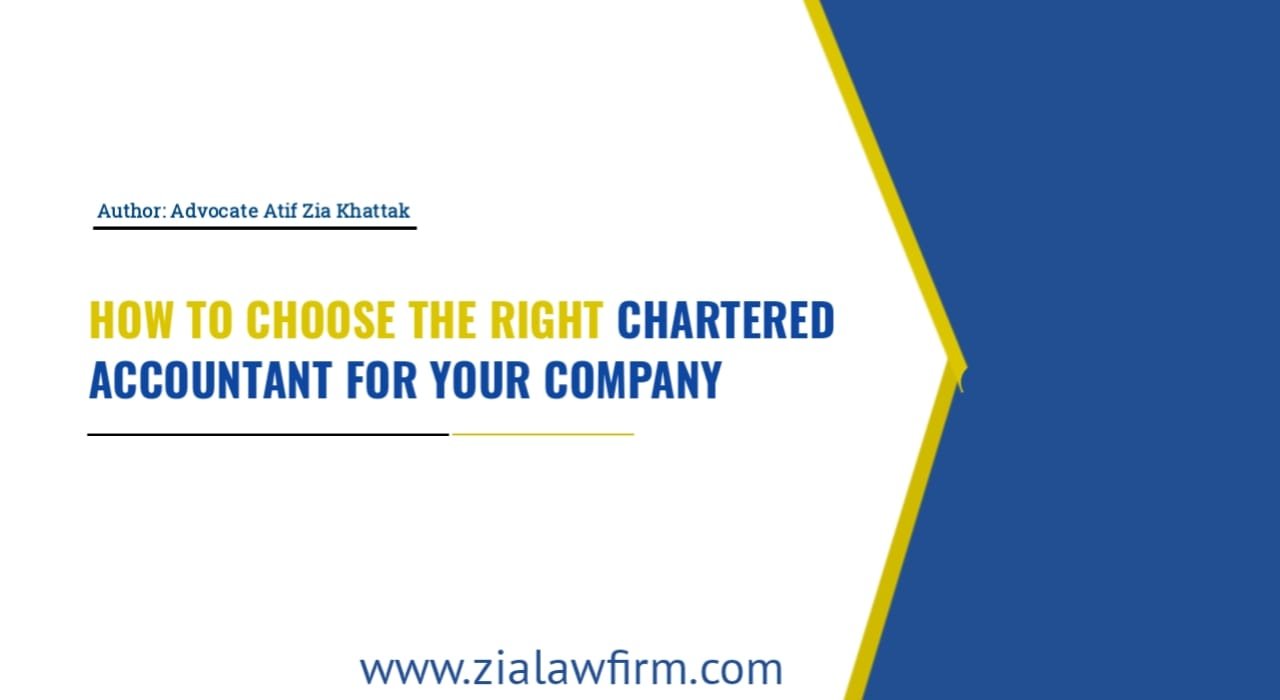 How to choose the right Chartered Accountant for your company audit in Pakistan - selection guide